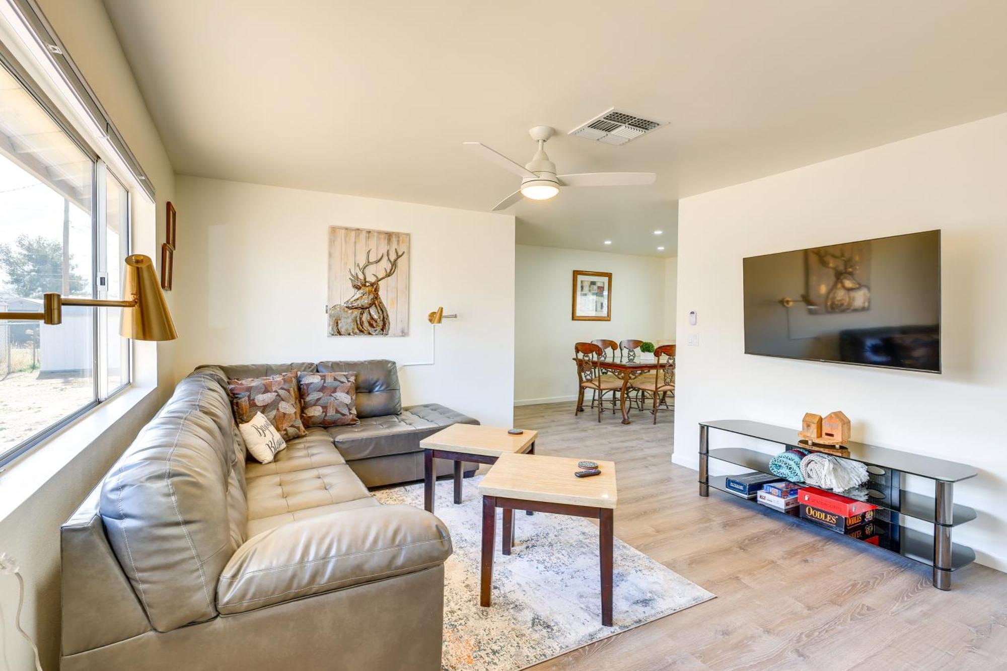 Kingman Vacation Rental With Yard And Fire Pit Extérieur photo